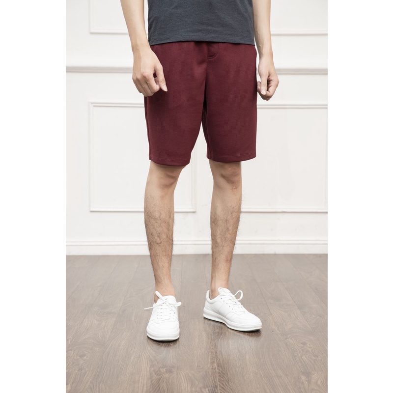 Quần short nam Kwin vải thun mềm, cạp chun dây rút do Aristino sản xuất KSO009S1