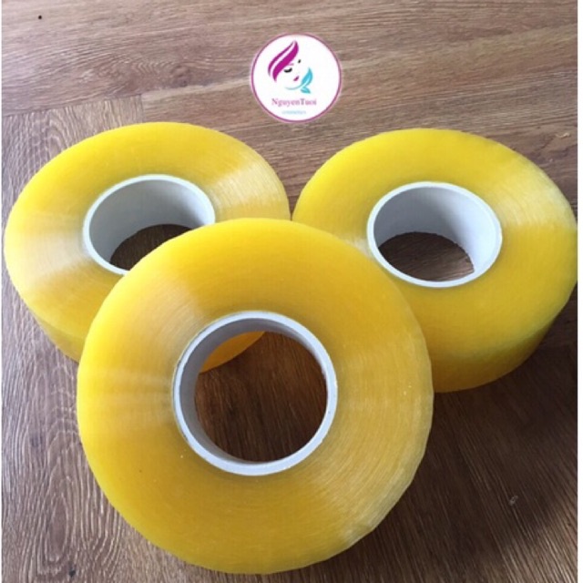 Băng dính cuộn to 1kg giá rẻ dán thùng hàng, dán sản phẩm