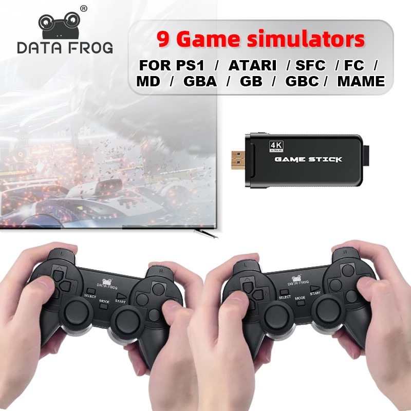 Máy Game PlayStation1 +10.000 Trò Tất Cả Game Cổ Điển Điện Tử Băng 4 Nút SEGA PS1 Cắm HDMI TV Tay Điều Khiển Không Dây