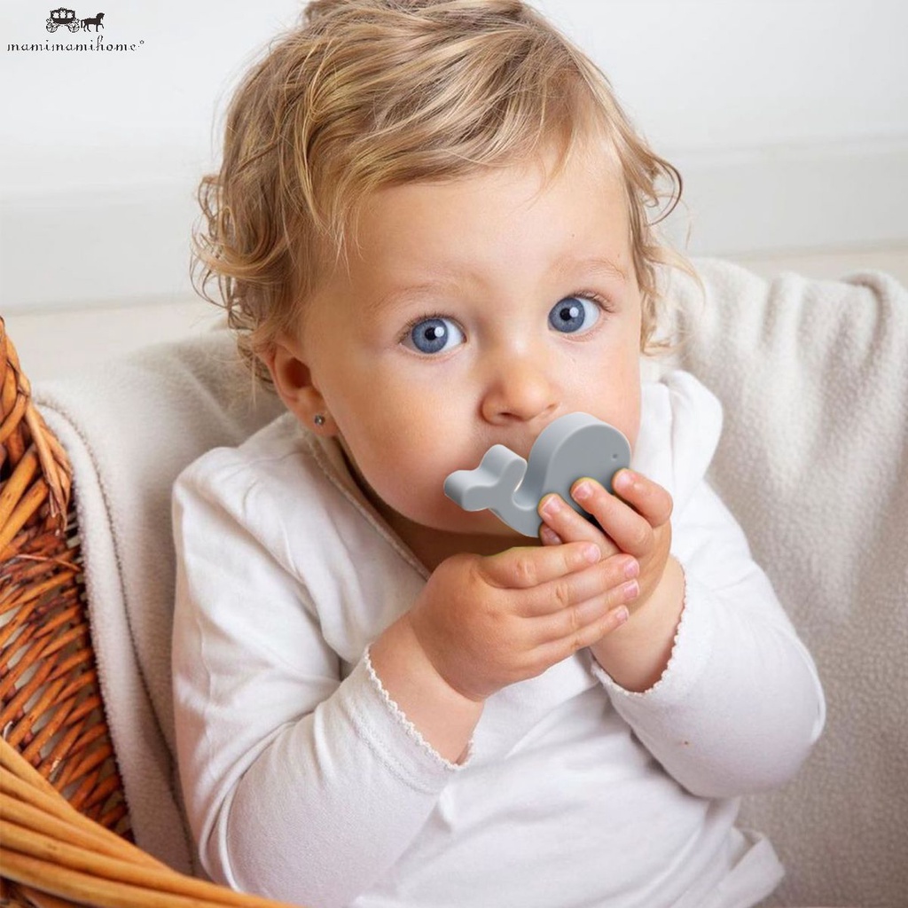Đồ chơi xếp hình động vật MAMIMAMIHOME làm bằng gỗ không chứa BPA dễ thương phương pháp Montesssori cho bé