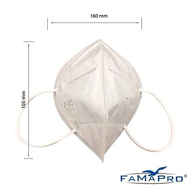 Khẩu trang y tế kháng khuẩn 4 lớp Famapro VN95 đạt chuẩn N95 (10 cái/ hộp)