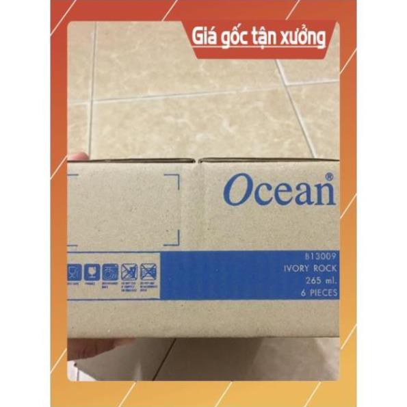 Cốc Thuỷ Tinh Ocean Thái Lan Chịu Nhiệt Nóng lạnh 265ml Cao Cấp Hàng Loại 1