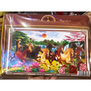 Tranh thêu mã đáo thành công