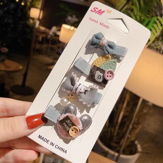 Set Kẹp Tóc Siêu Xinh Cho Bé Yêu