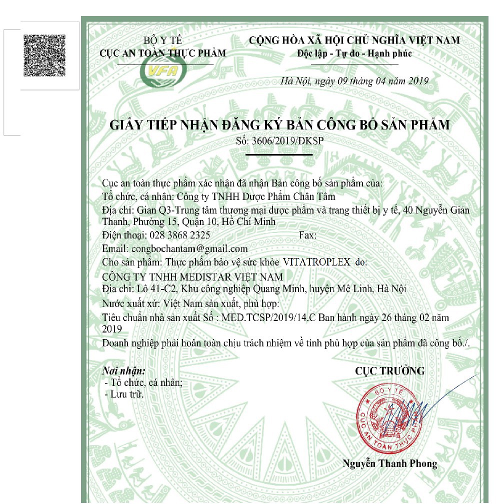 Siro Vitatroplex  Bổ Sung Vitamin và Khoáng Chất Cho Trẻ Em 100ml | Thế Giới Skin Care