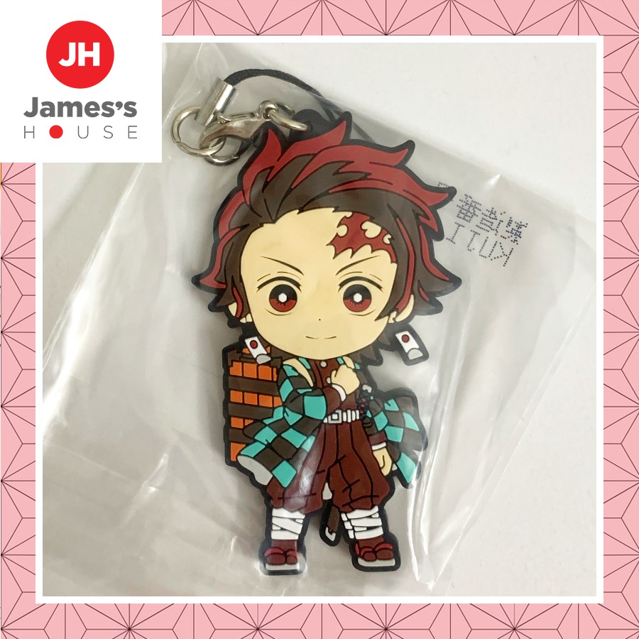 Móc Khóa Anime Thanh Gươm Diệt Quỷ Tổng Hợp Cực Kỳ Dễ Thương - Ichiban Kuji Rubber Keychain, chính hãng Nhật Bản