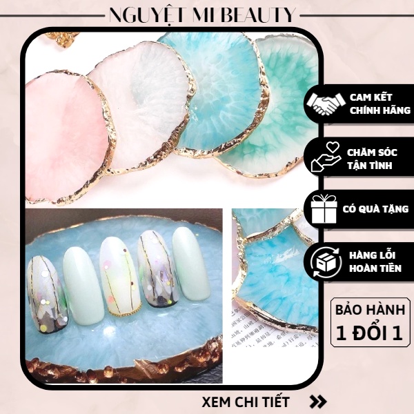 Miếng đá pha sơn ,chụp ảnh nail