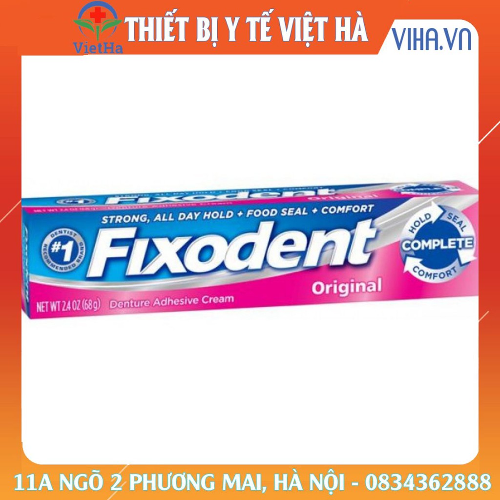 Keo dán răng giả Fixodent