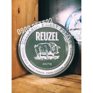 Sáp tóc Reuzel Extreme Hold Matte Pomade 4.oz