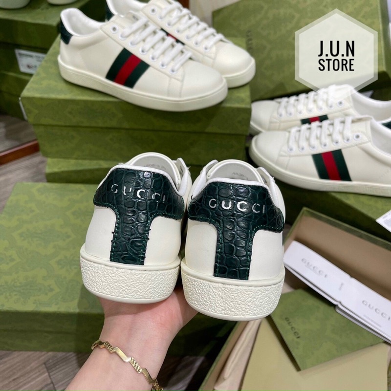 GIÀY GU.CI TRƠN DA THẬT SC CAO CẤP DA NHĂN