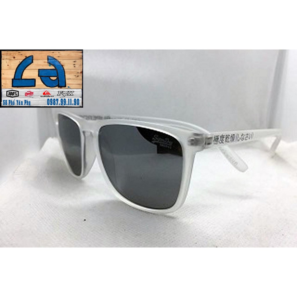 [Siêu Nhẹ] Kính Mát SuperDry ( Trắng Đen ) Chỉ 18g, Chống Nắng,Chống UV400,Chống Chói, Tặng Ngay Hộp Cứng Và Khăn Lau | BigBuy360 - bigbuy360.vn