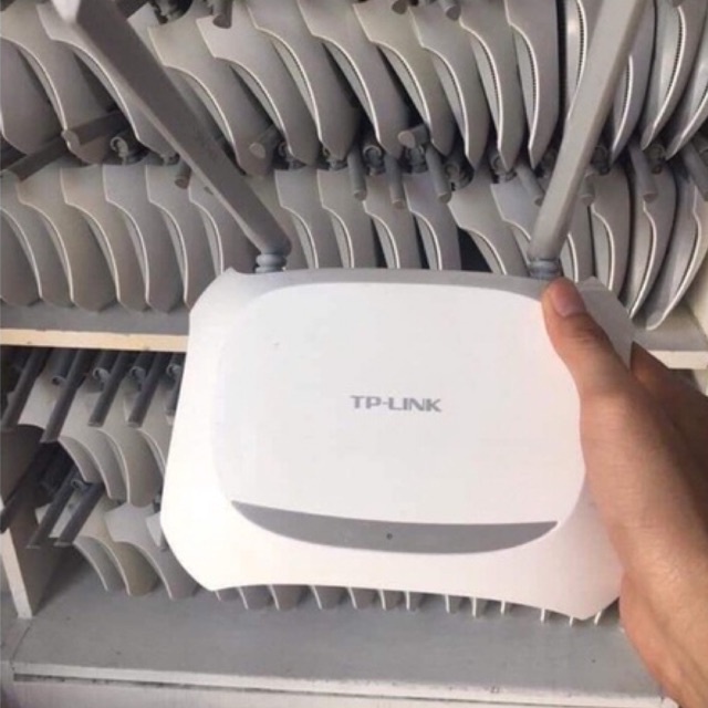 Router modem bộ phát cục phát wifi tp link 2 râu 842N 300Mbps chính hãng TP02