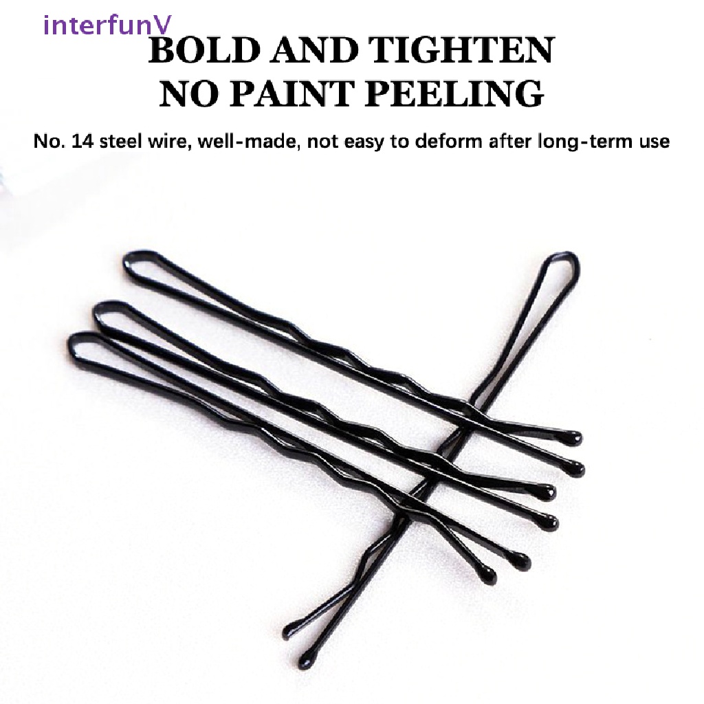 Set 25 Kẹp Tăm Lượn Sóng 5.5cm Tạo Kiểu Tóc Thời Trang Cho Nữ