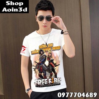 Áo Free Fire Samurai 2NV - Áo thun Shop Aoin3D