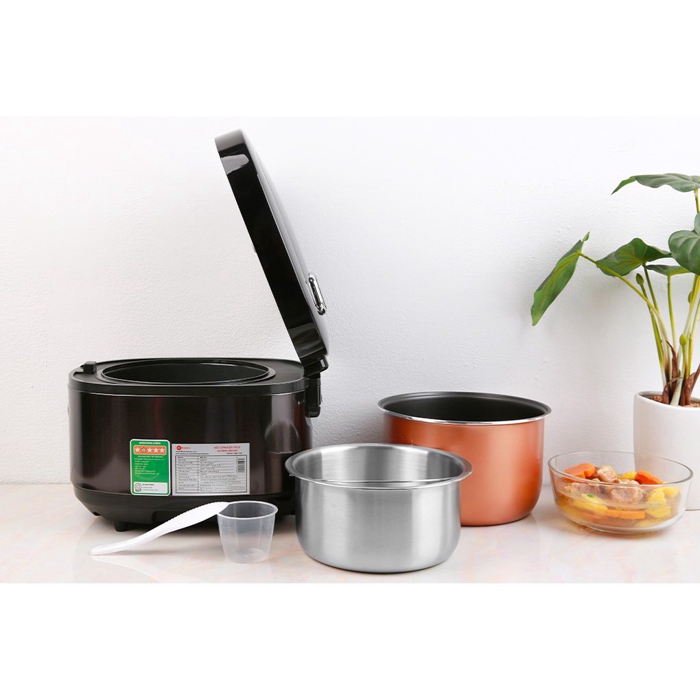 Nồi cơm tách đường điện tử Mishio MK194 5L – Màu đen | BigBuy360 - bigbuy360.vn