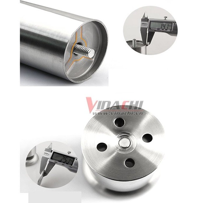 CHÂN BÀN TRỤ INOX - 1 CÁI SẢN PHẨM CHUYÊN DỤNG SẢN XUẤT NỘI THẤT