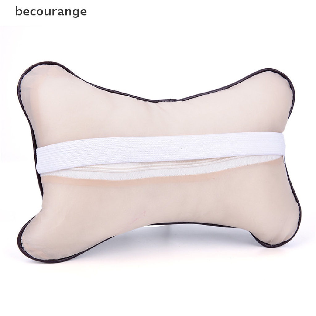 Gối tựa đầu chất liệu da dùng gắn lên ghế ngồi xe ô tô