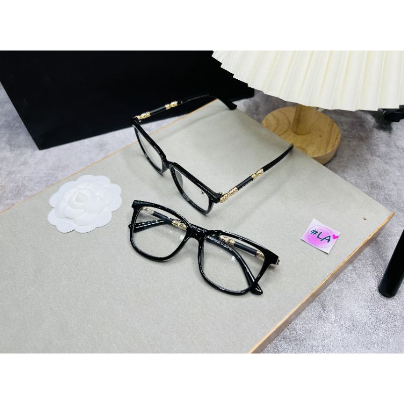 kính giả cận Lv gọng kính tròn phối , kính cận 0 độ, gọng kính dẻo cao cấp