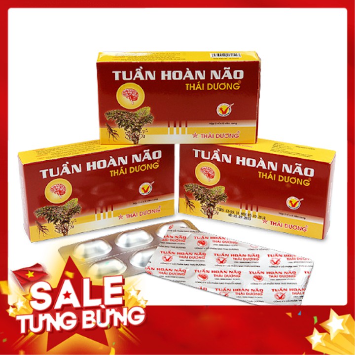 Tuần Hoàn Não Thái Dương Hộp 2 Vỉ 12 Viên