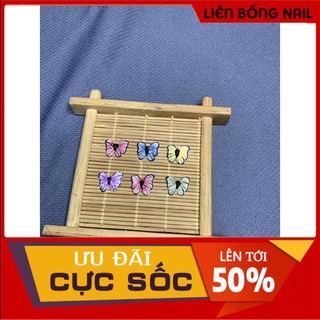 Hoa bột nail - bướm bột size nhỏ ( làm thủ công )