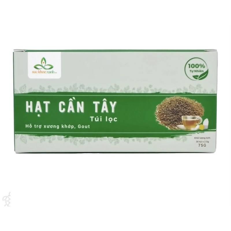 Hạt cần tây túi lọc Ấn Độ 75g