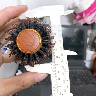 Lược Tròn Cán Gỗ Sấy Tóc Size to
