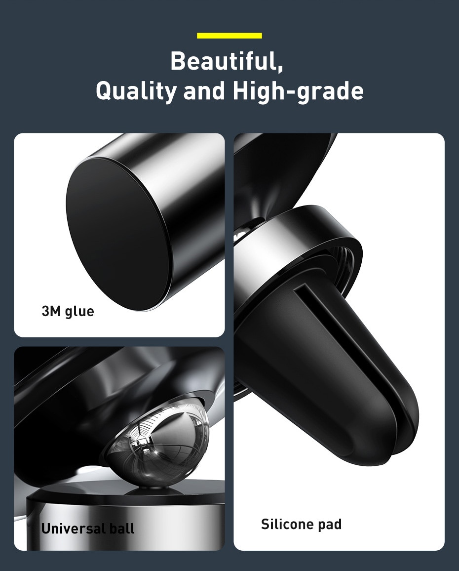 Giá Đỡ Điện Thoại Baseus Từ Tính Gắn Khe Điều Hòa Trên Xe Hơi Dành Cho Iphone 12 Pro | BigBuy360 - bigbuy360.vn