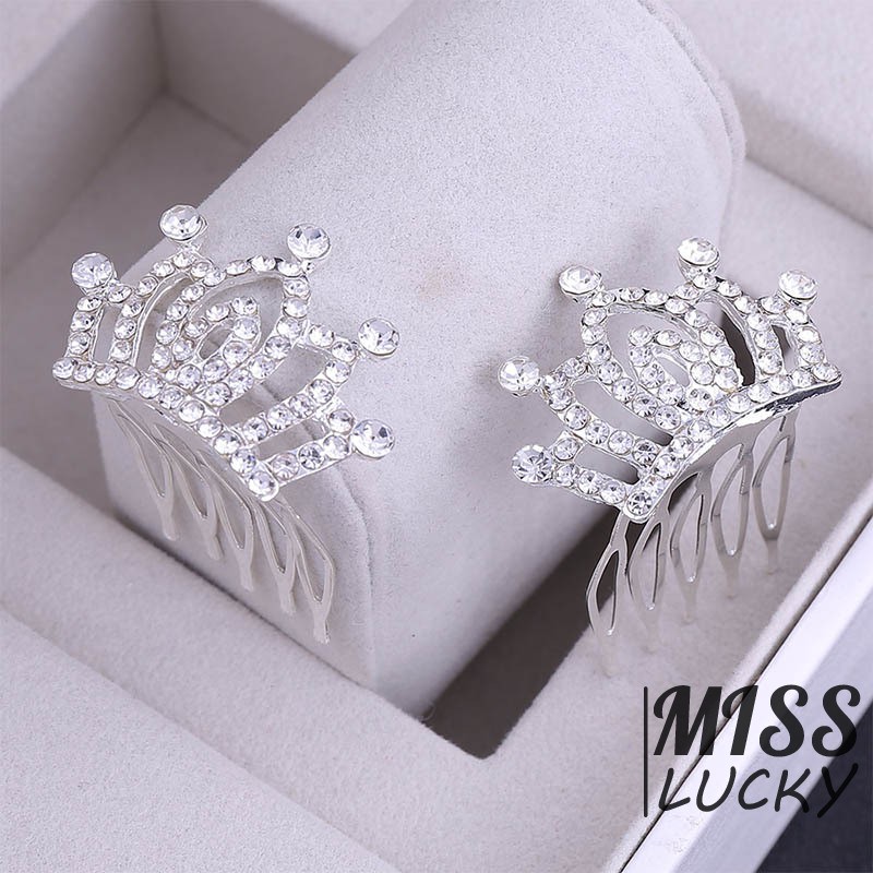 Lược tóc vương miện kiểu dáng thời trang phong cách Hàn Quốc cho nữ