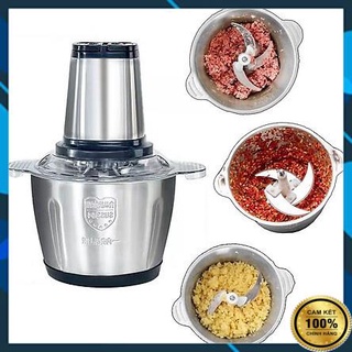 Máy Xay Thịt Đa Năng Công Xuất 300W, Máy Xay Thực Phẩm Đa Năng Dung Tích Cối 2 Lít, Máy Xay Sinh Tố