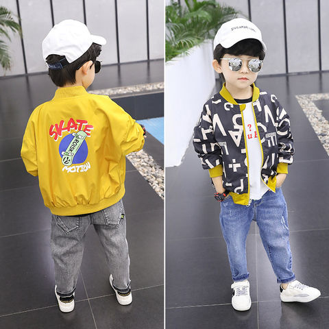 Áo khoác 2 mặt thời trang mùa xuân cho bé trai