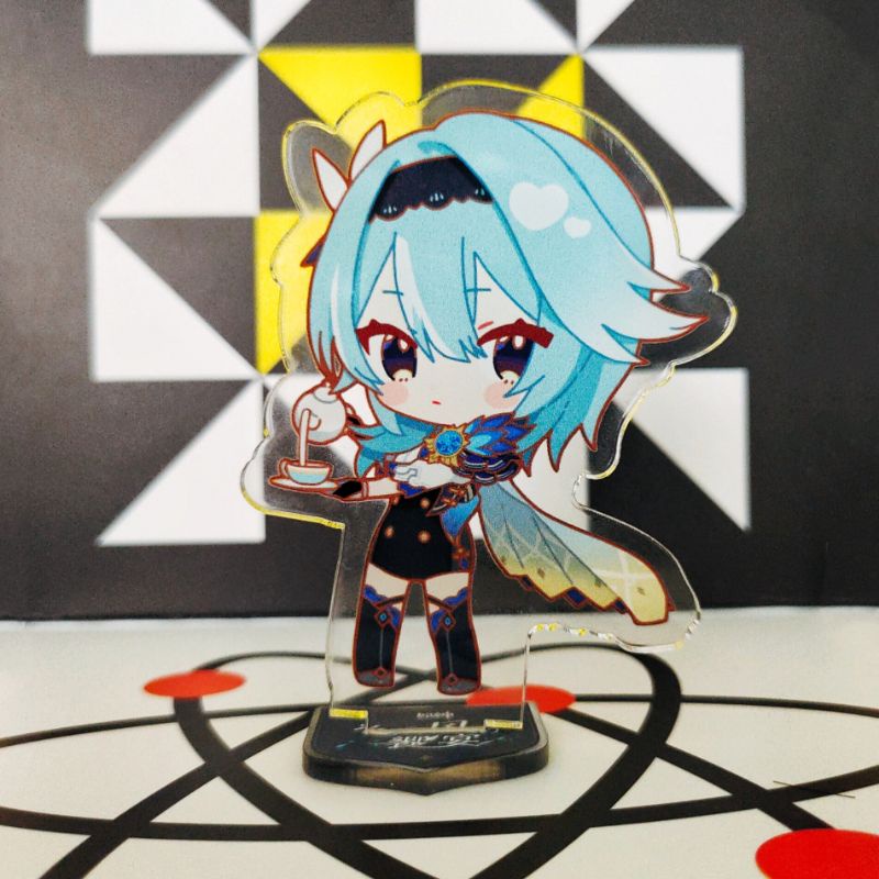 Standee mini để bàn nhân vật Genshin Impact Eula