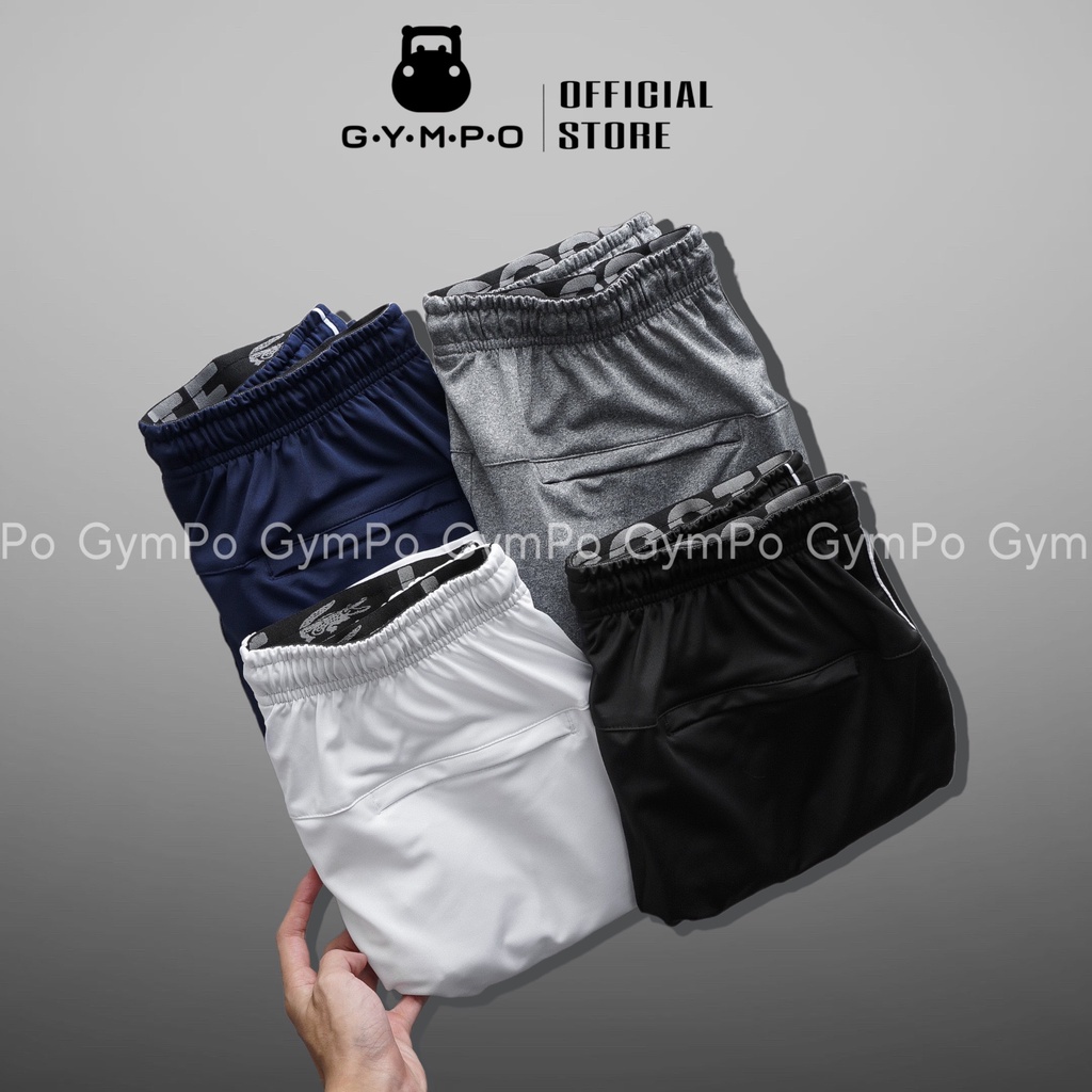 Quần Short 1 Sọc Hông Vải Thun Thể Thao Nam