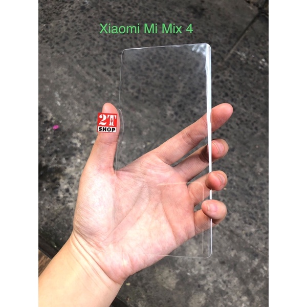 KÍNH CƯỜNG LỰC KEO NƯỚC UV DÀNH CHO XIAOMI MI MIX 4, KÍNH XỊN, DỄ THÁO, CHUẨN GLASS+ PRO