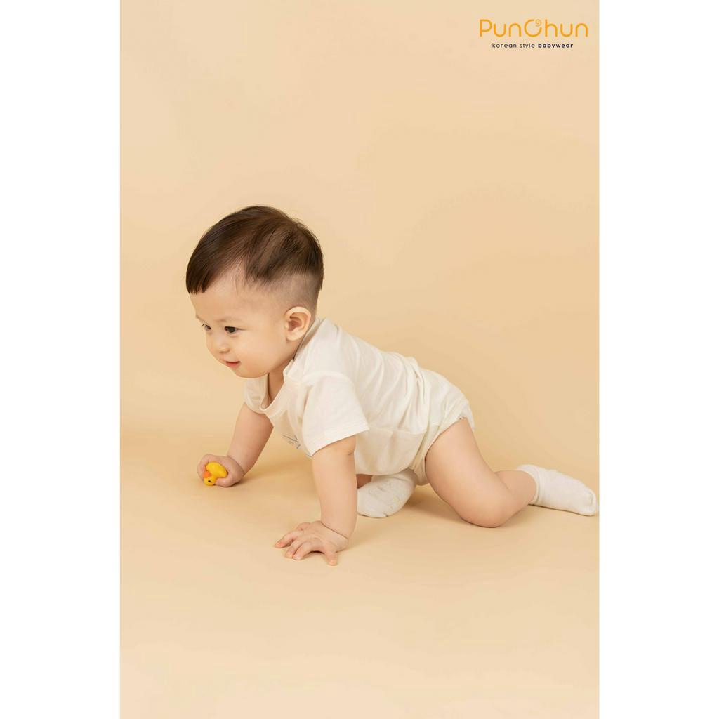 Punchun body chip cộc tay cho bé SS23