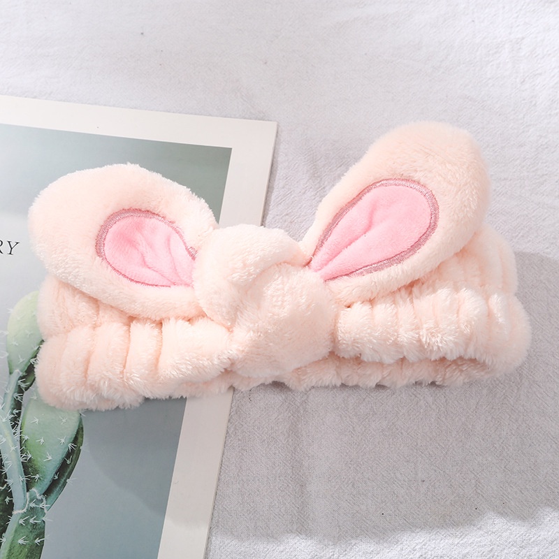 Băng Đô Tai Thỏ Dễ Thương Phong Cách Hàn Quốc