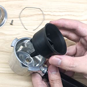 Bộ cốc lọc cà phê bằng thép không gỉ 51mm 54mm tùy chọn phù hợp nhiều dòng máy