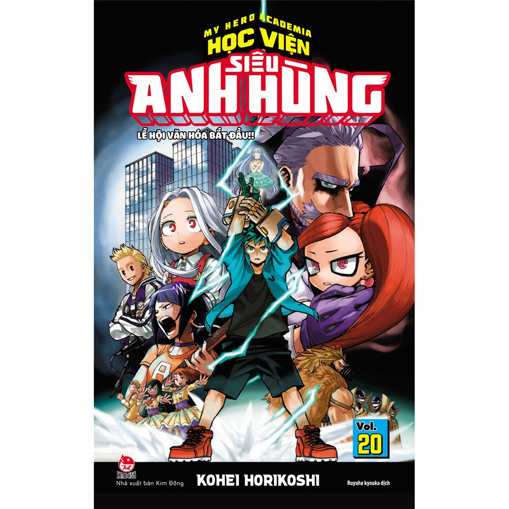 Sách - My Hero Academia - Học Viện Siêu Anh Hùng – Tập 20