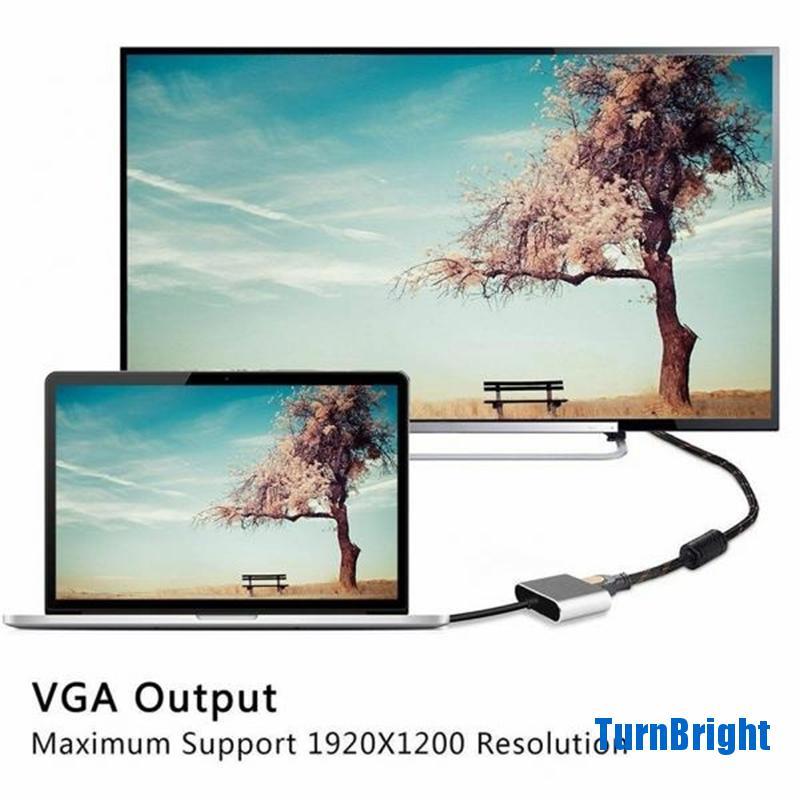 Bộ Chuyển Đổi Usb 3.1 Type C Sang Vga Đa Cổng Hdmi 4k Uhd | BigBuy360 - bigbuy360.vn