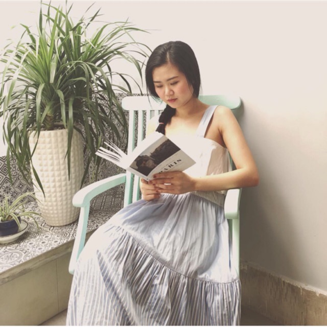 Đầm maxi zara