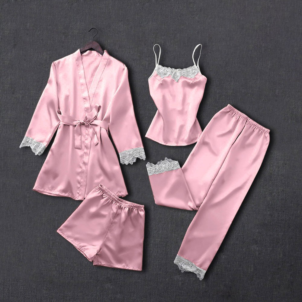 Set Đồ Ngủ Lụa Thời Trang Dành Cho Nữ | BigBuy360 - bigbuy360.vn
