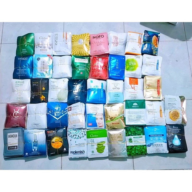 COMBO 50 MIẾNG MẶT NẠ NỘI ĐỊA TRUNG
