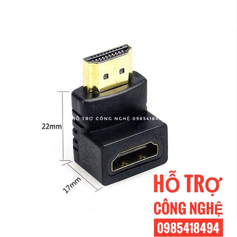 jack chuyển HDMI / jack HDMI bẻ góc- giá bán 1 chiếc