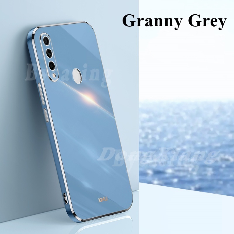 Ốp Điện Thoại Cao Su Mềm Mạ 6D Sang Trọng Cho Huawei Nova 7i 5T 8i 7SE 3i Y6P Y7A Y9S Y7 Pro Y9 Prime 2019