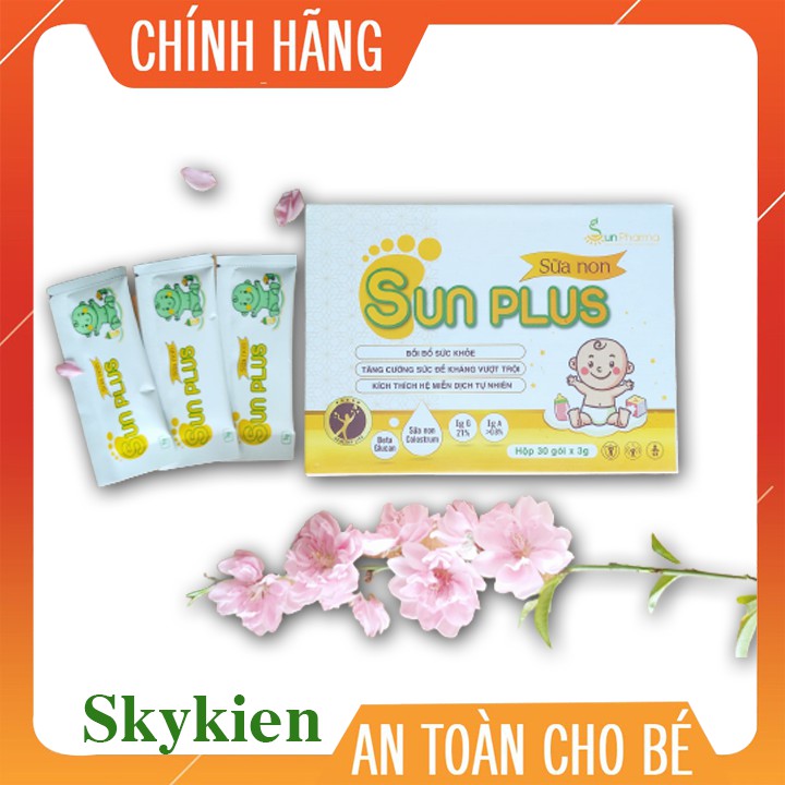 Sữa non sunplus-Tăng đề kháng vượt trội, Ngủ Ngon Và Sâu Giấc, Giảm Ốm Vặt, Phát Triển Chiều Cao và Tăng Cường Trí Não