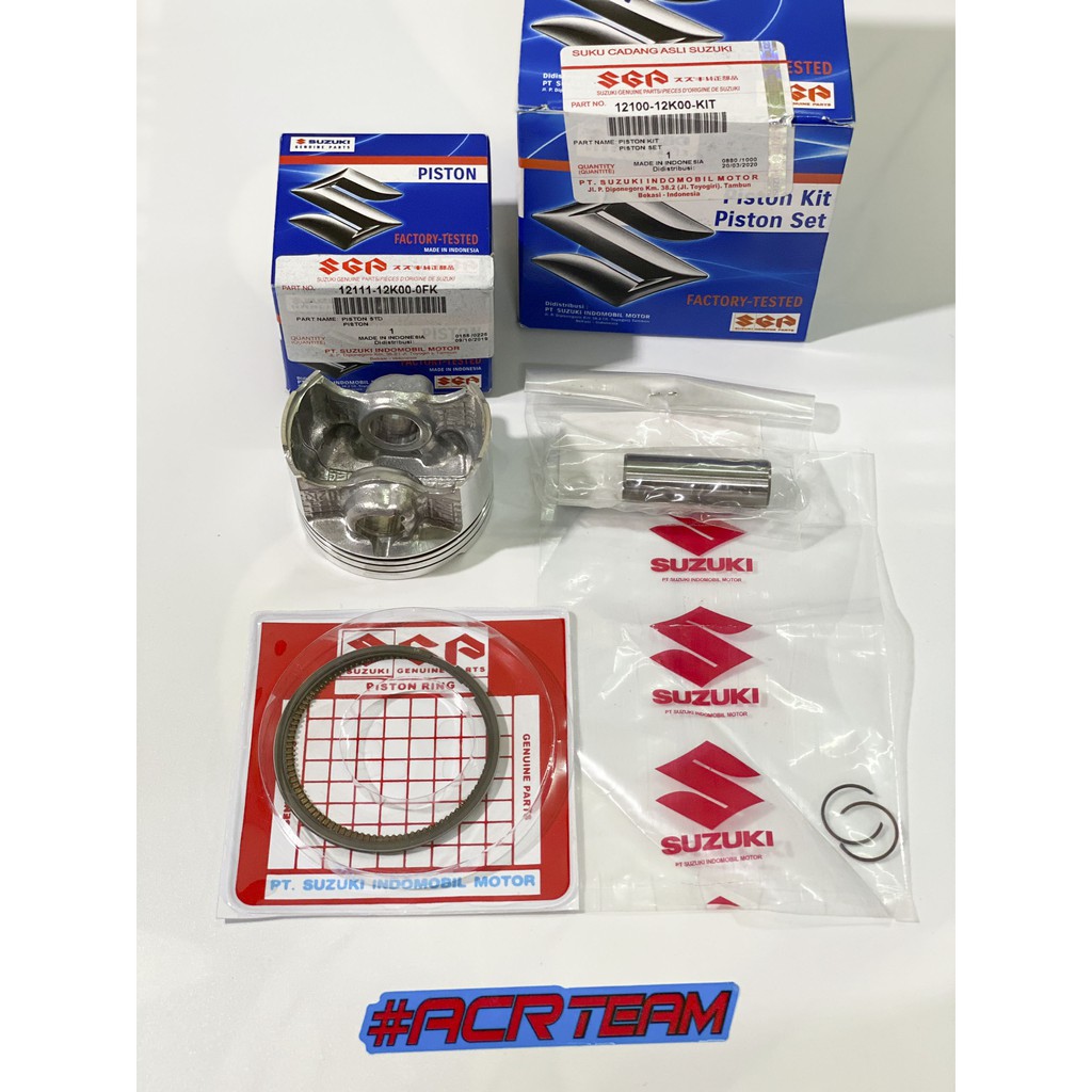 Full KIT Trái Bạc Ắc Phe - Satria Fi, Raider Fi - Chính Hãng Suzuki