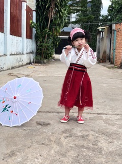 Hán phục cách tân cho bé. ( hàng ord)