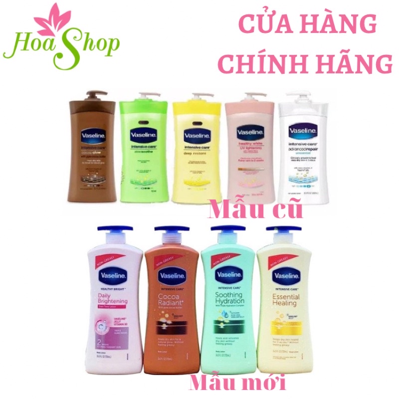 Sữa Dưỡng Thể Vaseline Lotion 725ml