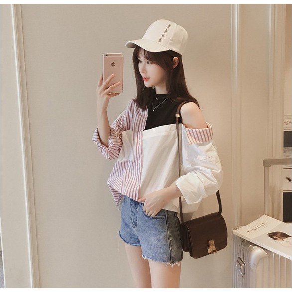 Women Blouse long sleeve loose shirts | BigBuy360 - bigbuy360.vn