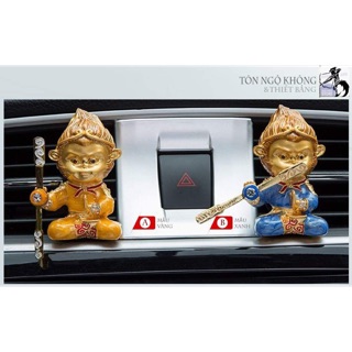 TÔN NGỘ KHÔNG QUAY THIẾT BẢN ✅ Kích thước: Cao 8cm ✅ Chất liệu: Kim loại + ABS. Cây Thiết bảng có tể quay