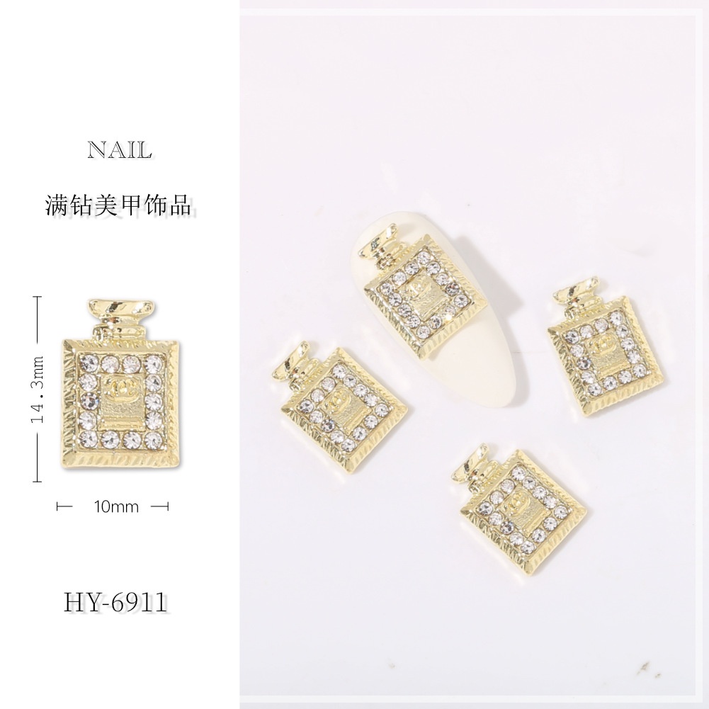 Phụ Kiện Trang Trí Móng Tay Hình Chú Ong Lấp Lánh